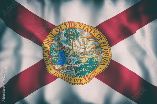Florida State flag photo