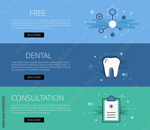 Dental consultation web banner