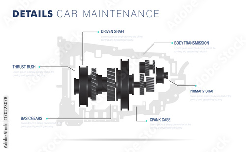 Auto service. Line composition.  Machine  technology operations. Diagnostics machine centre. Car maintenance. Awesome details really style. Automobile engine pictogram and icons for web.