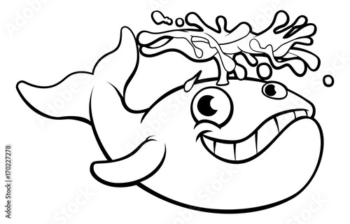 Cartoon Whale