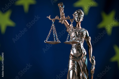 Law Symbols. EU flag © Aerial Mike