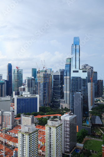 cityscape view of Singapore © geargodz