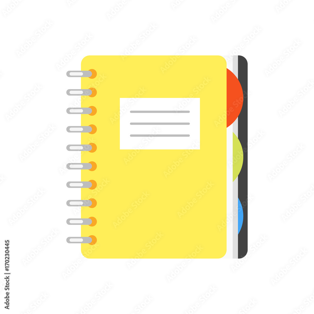 illustration of copybook. illustration of copybook.