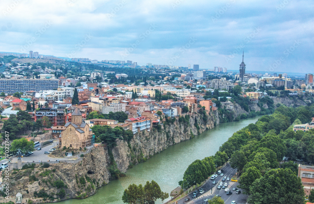 Fototapeta premium Old Metekhi district