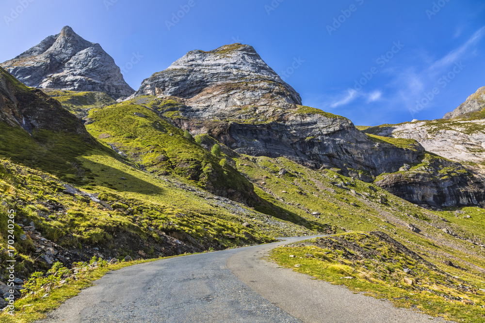 The Road to Circus of Troumouse - Pyrenees Mountains