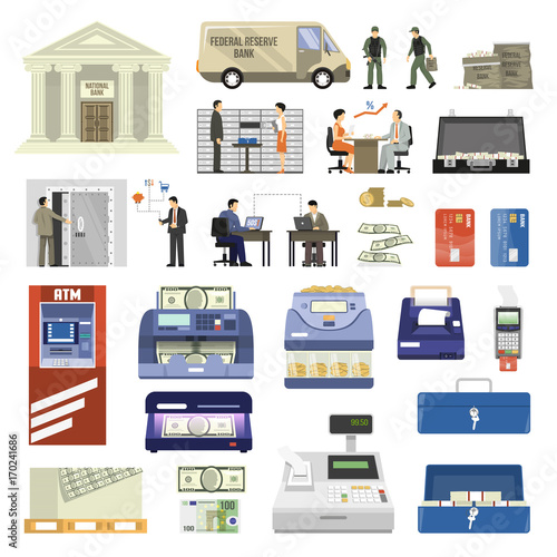 Flat Bank Set