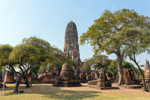 Wat Phra Ram Temple in Ayuthaya Historical Park, a UNESCO world heritage site in Thailand © Mazur Travel
