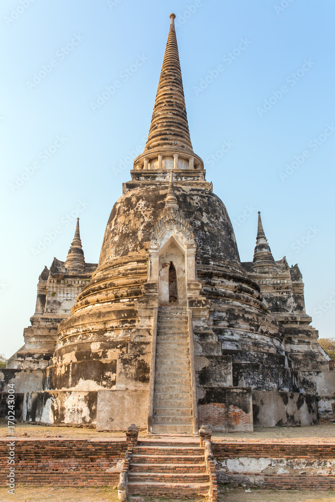 Wat Phra Si Sanphet Temple in Ayutthaya Historical Park, Thailand Wat Phra Si Sanphet Temple in Ayutthaya Historical Park, Thailand