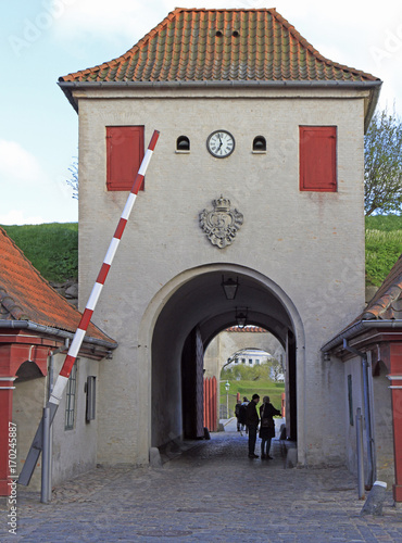 Inner southern gate of Kastellet fort photo