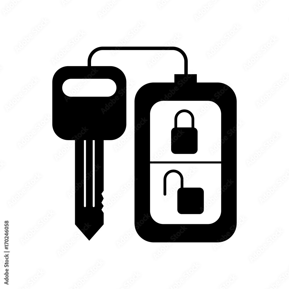 security remote control key for your car vector illustration security remote control key for your car vector illustration