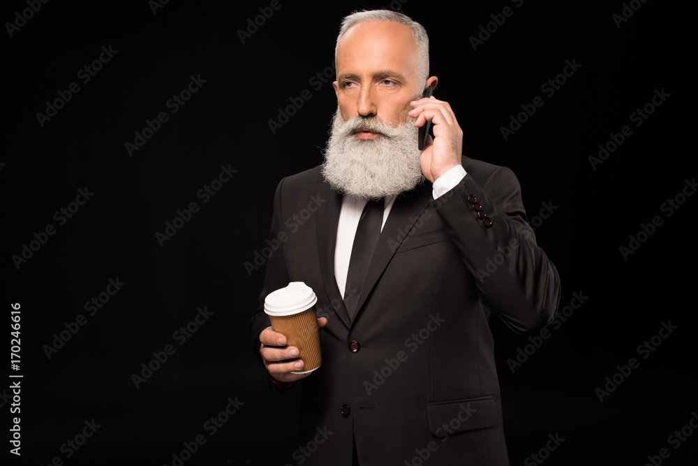 businessman talking on phone businessman talking on phone