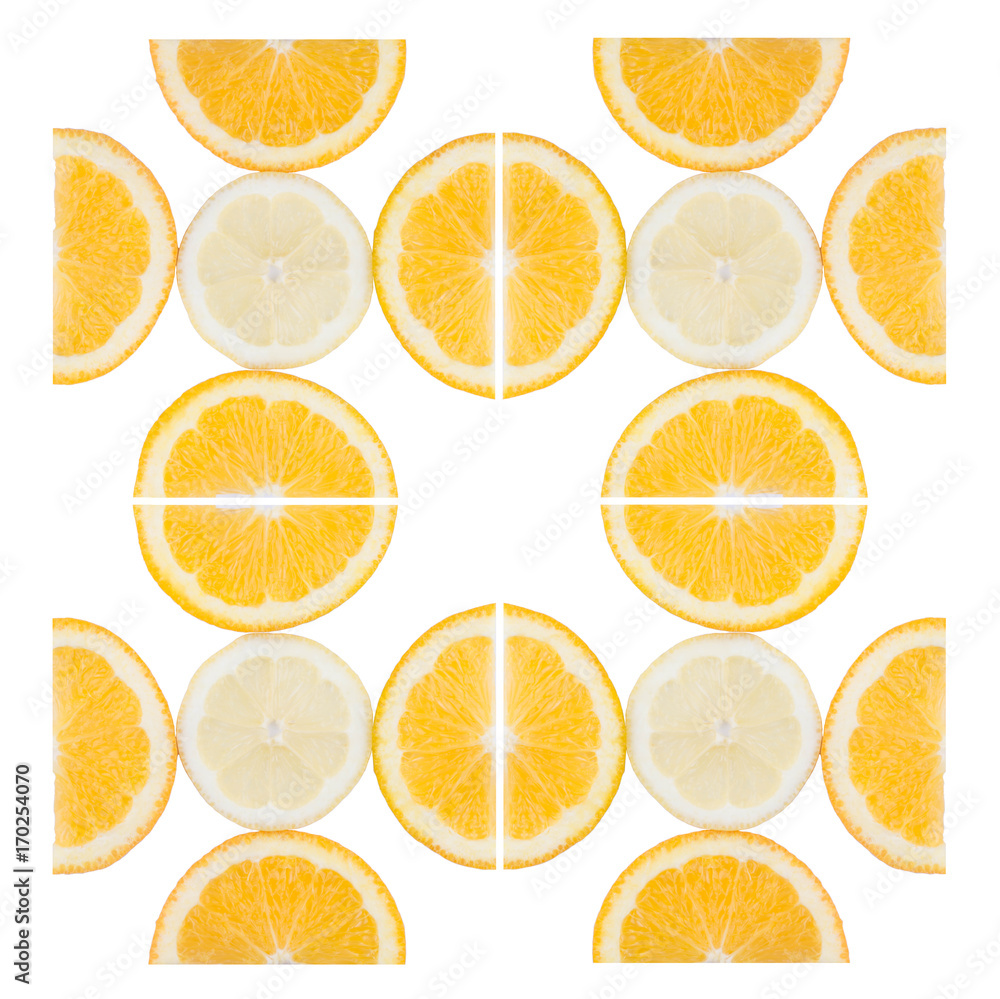Fresh fruit in a cut isolated. Fresh fruit in a cut isolated.