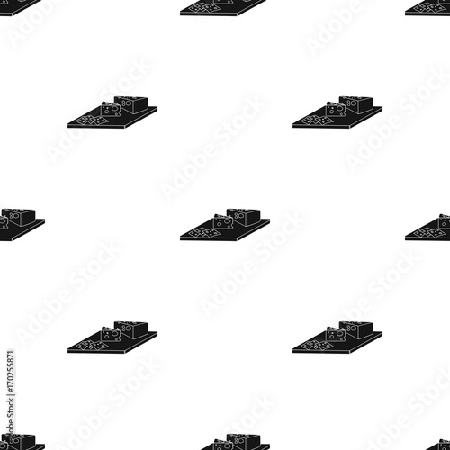 Cheese, single icon in black style.Cheese vector symbol stock illustration web.