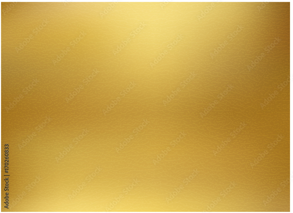 Gold background, gold polished metal, steel texture - obrazy, fototapety, plakaty 