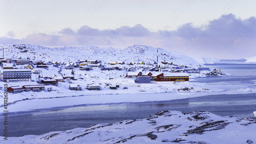 view of Illulissat, Greenland