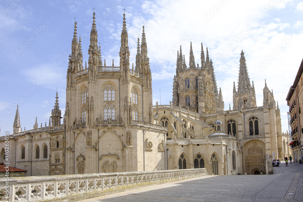 Cathedral of Santa Maria in Burgos, Spain.