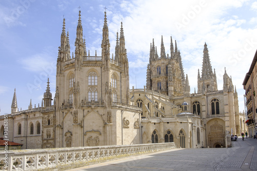 Cathedral of Santa Maria in Burgos, Spain.