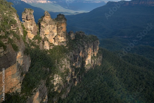 The Three Sisters in the Blue mountains