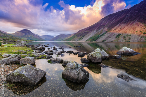 Wastwater in The Lake District, Cumbria, England photo