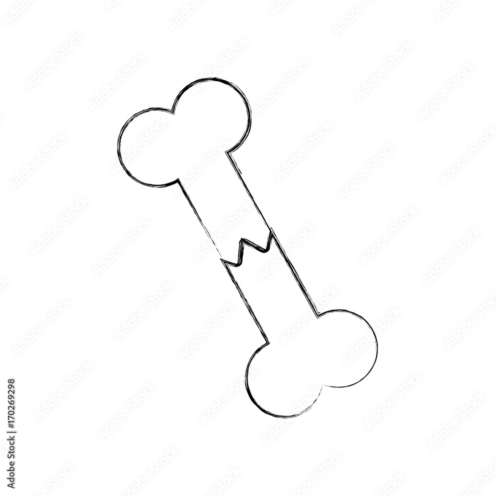bone fracture human body xray concept icon vector illustration bone fracture human body xray concept icon vector illustration