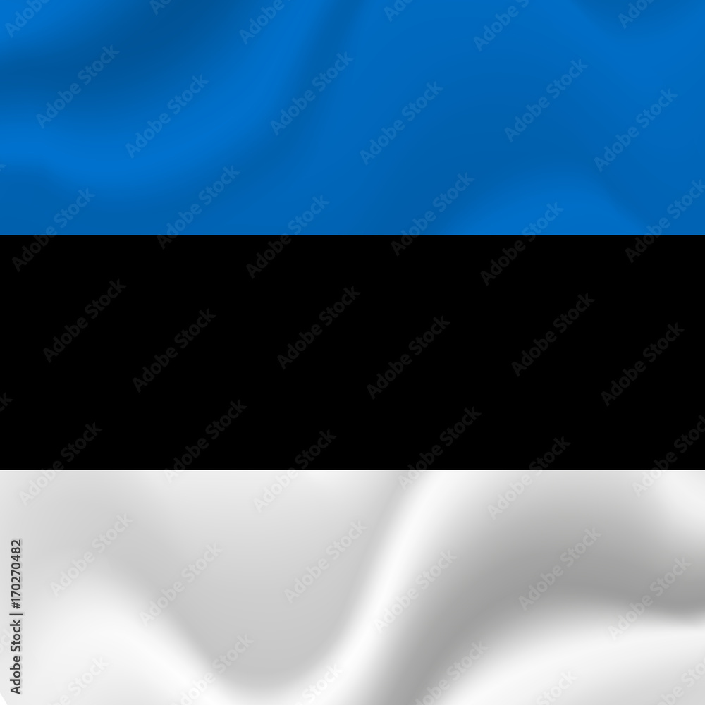 Estonia flag background. Vector illustration. Estonia flag background. Vector illustration.