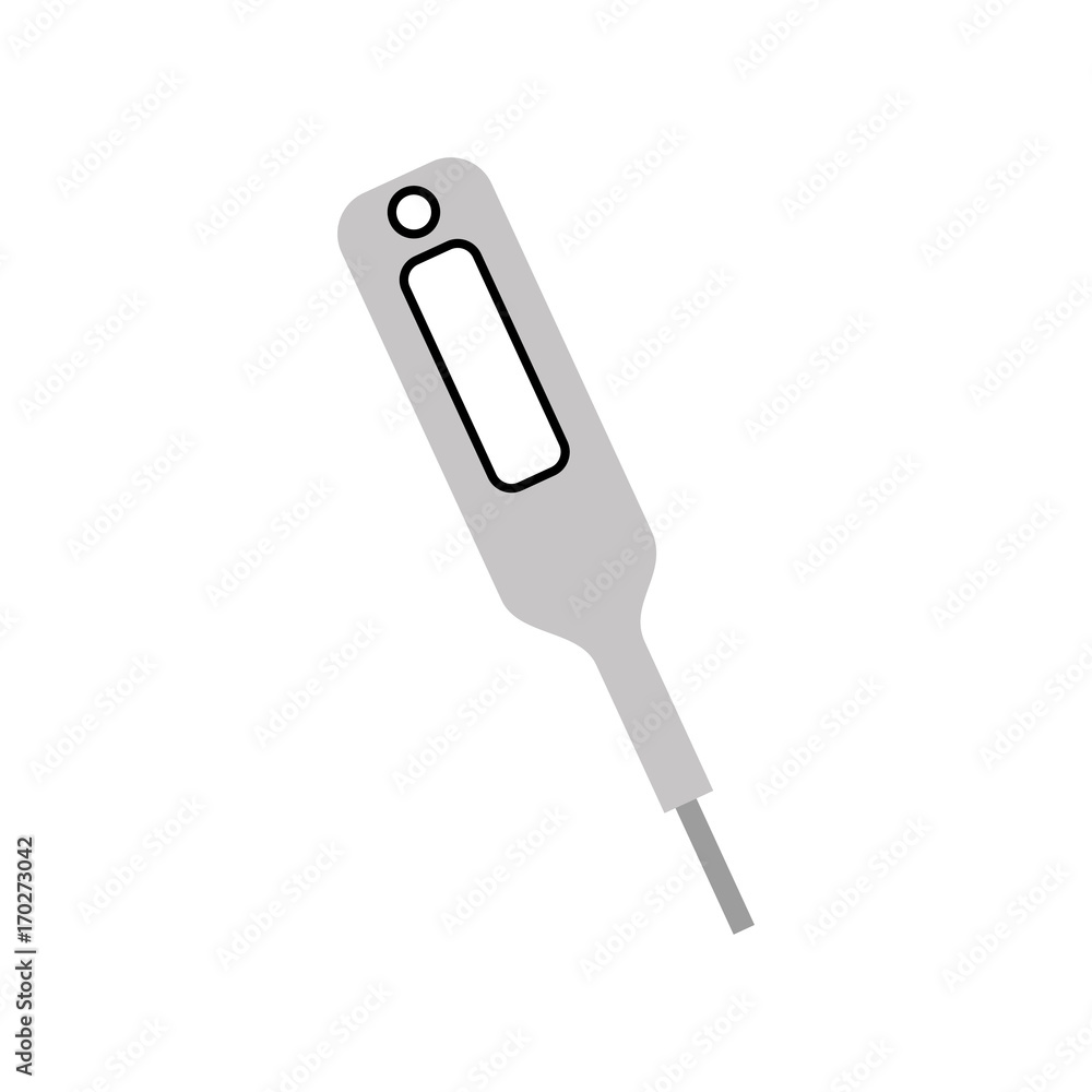digital thermometer medical instrument care healthv icon digital thermometer medical instrument care healthv icon