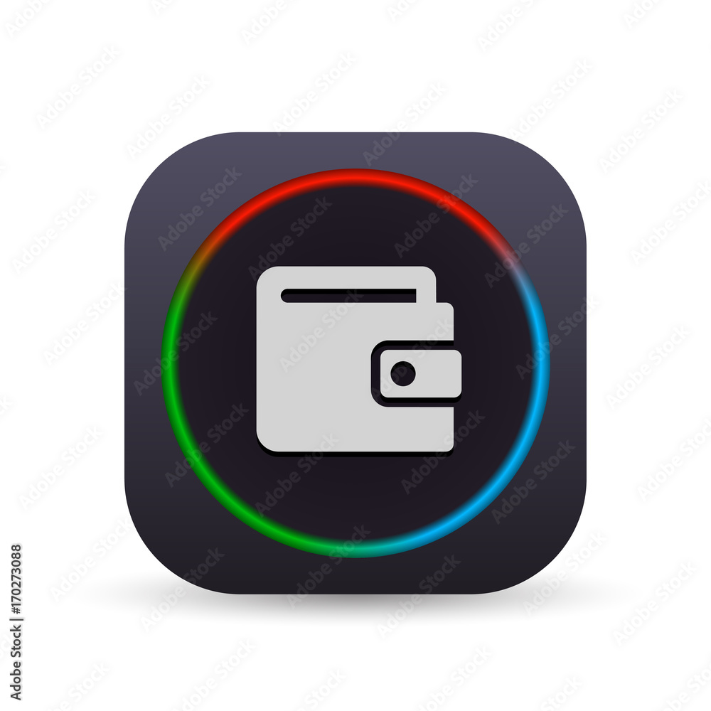 Dark MultiColor Web Button Dark MultiColor Web Button