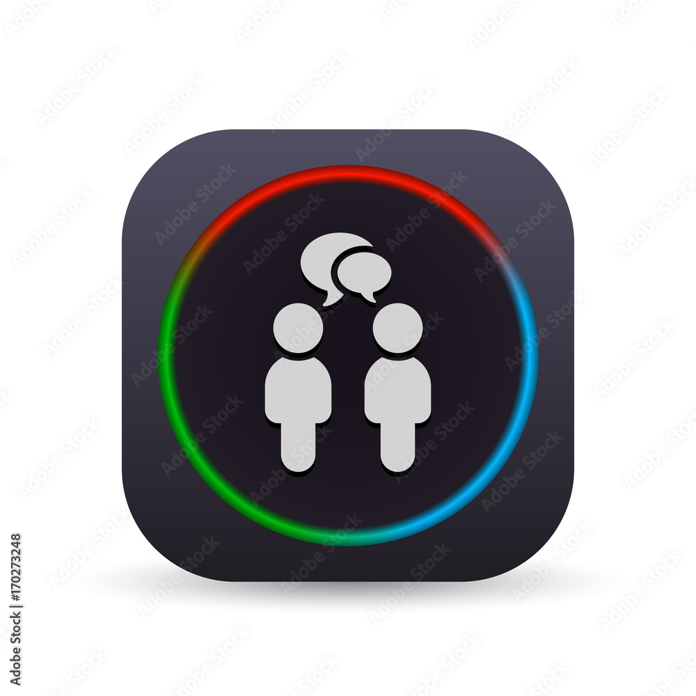 Dark MultiColor Web Button Dark MultiColor Web Button