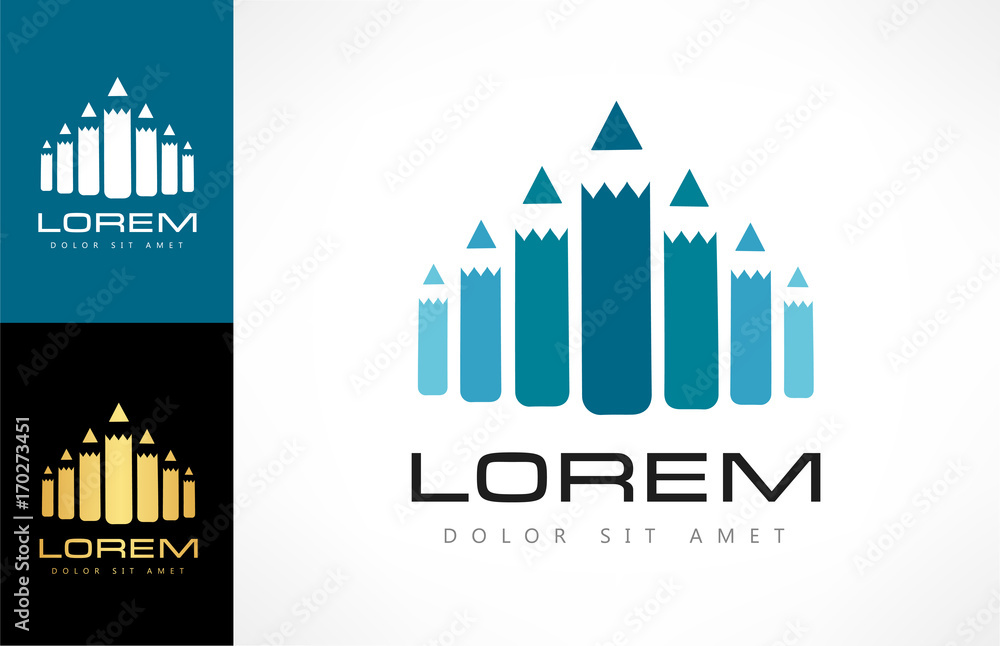 Fototapeta premium pencil logo