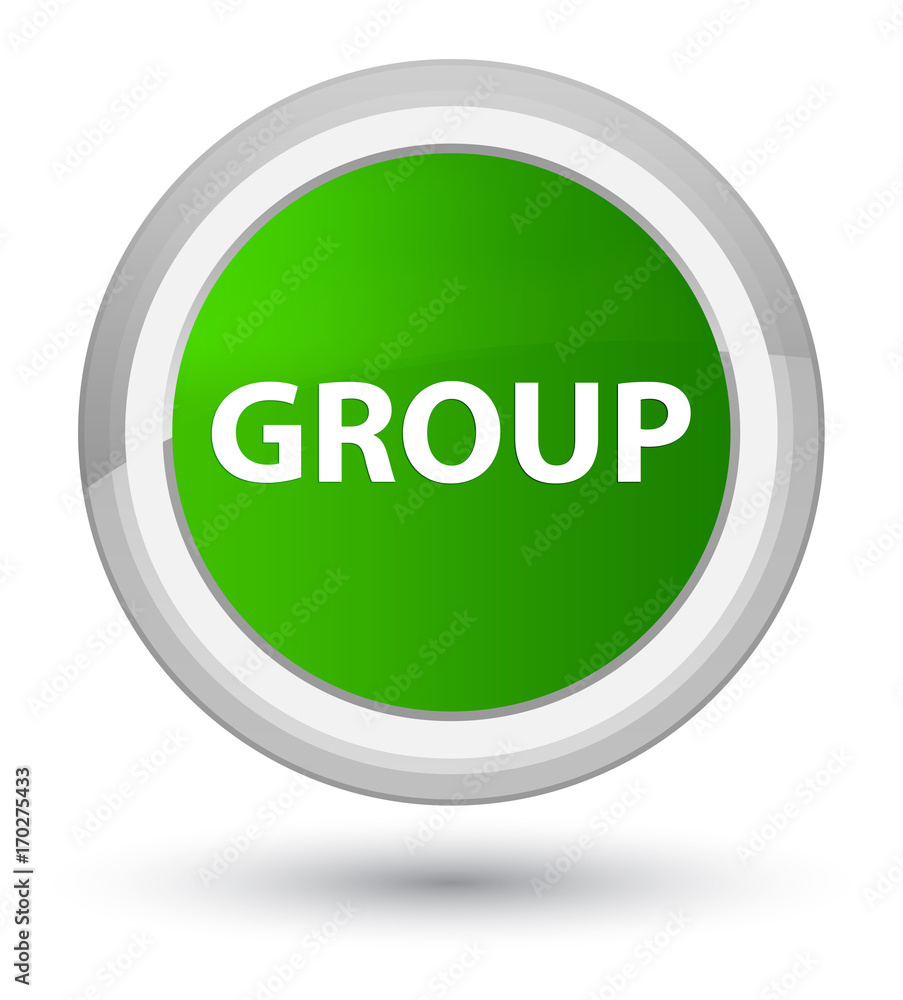 Group prime green round button Group prime green round button