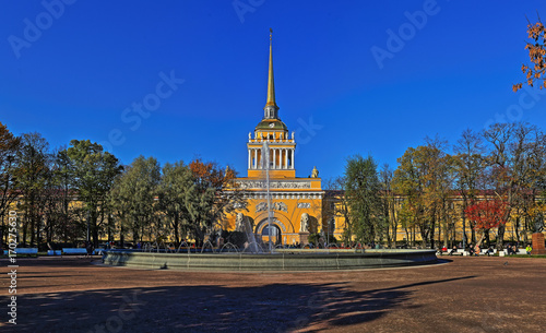 Admiralty Building in St Petersburg