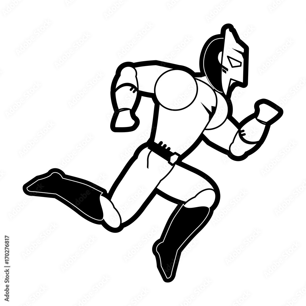 Superhero character cartoon icon vector illustration graphic design Superhero character cartoon icon vector illustration graphic design
