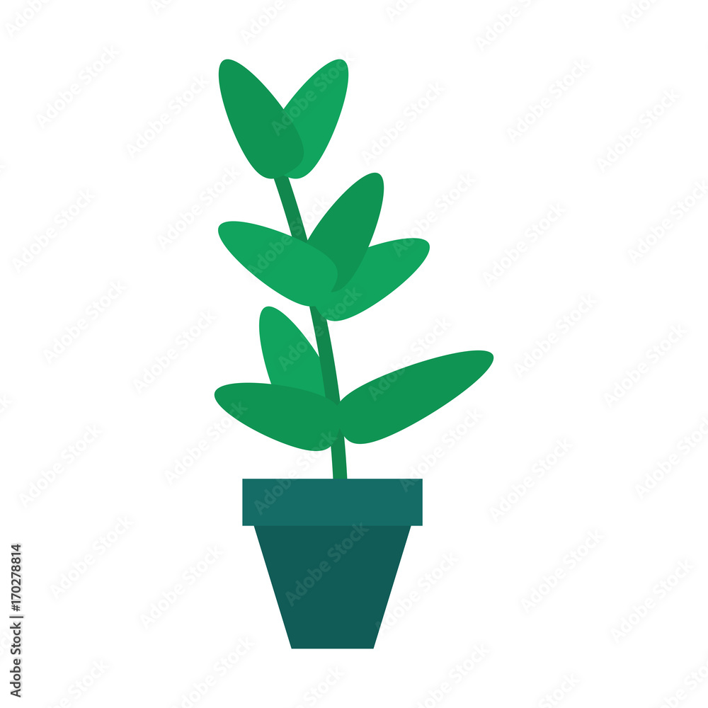potted plant icon image vector illustration design potted plant icon image vector illustration design