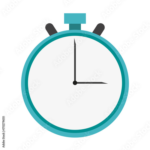 analog chronometer icon image vector illustration design 