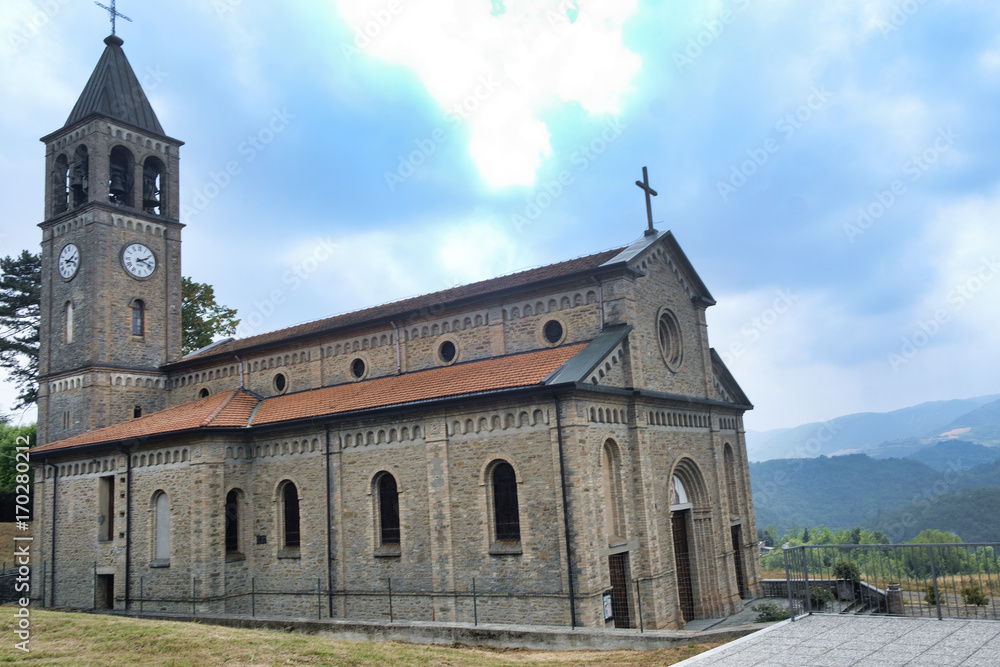 Oltrepo Pavese (Italy), Nostra SIgnora di Montelungo, historic church