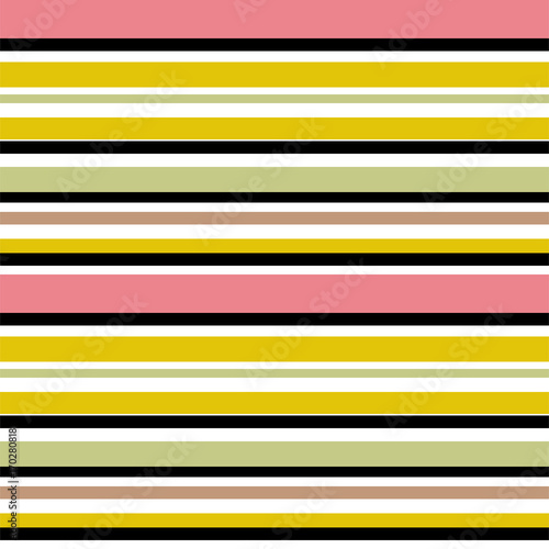 Horizontal strip seamless pattern. Vector background