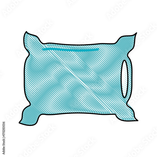 Pillow dream symbol icon vector illustration graphic design