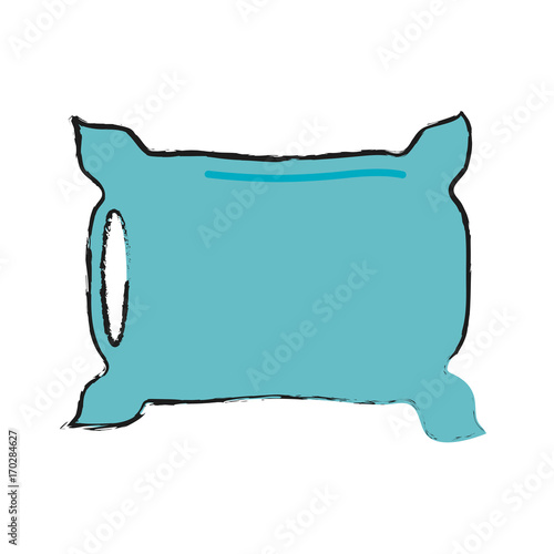 Pillow dream symbol icon vector illustration graphic design
