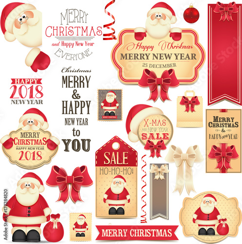 Merry Christmas and Happy New 2018 Year