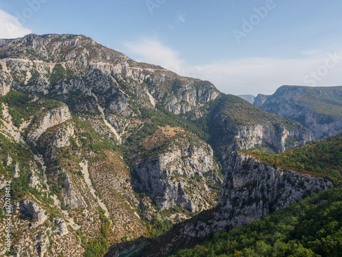 A view of the Gorge du Verdon in France. © Alexandre