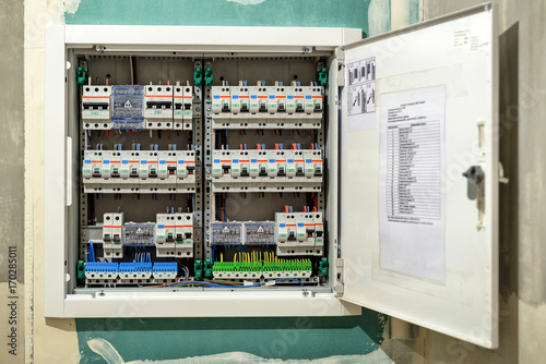 Obraz na płótnie Electrical switch box