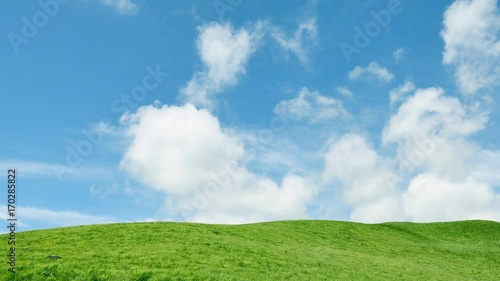 丘陵の風景　霧ヶ峰