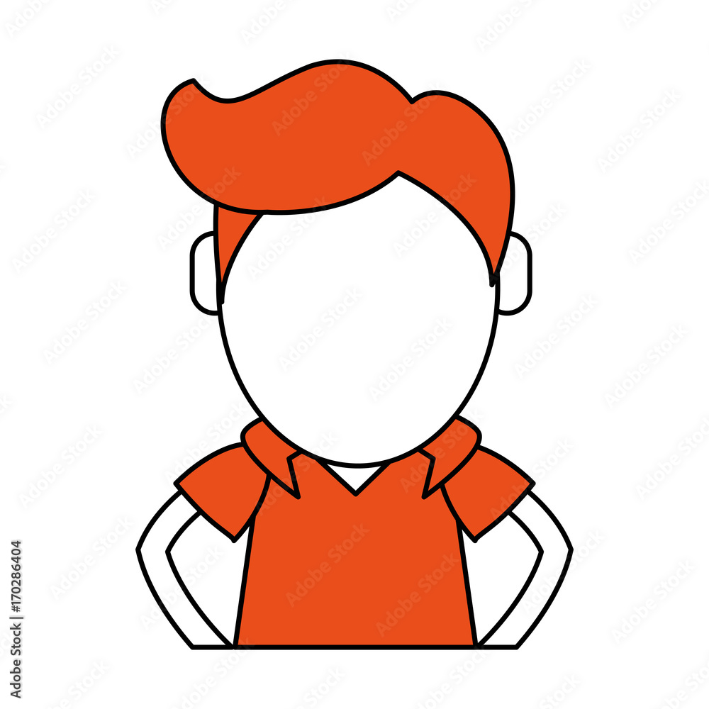 Obraz premium Hipster cute cartoon icon vector illustration graphic design