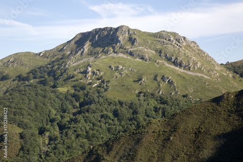 Peak in Picos de Europa Mountain Range photo