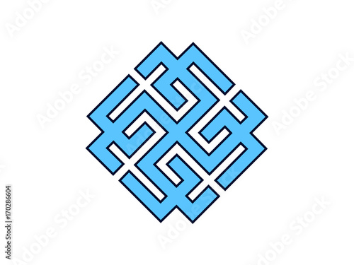 Fotografie Svarozhich is a symbol of the Slavic god