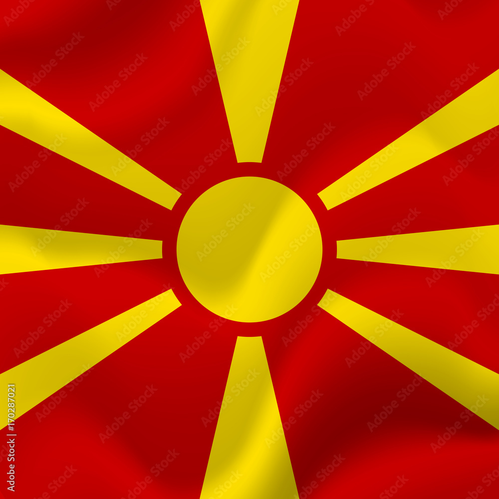 Macedonia flag background. Vector illustration. Macedonia flag background. Vector illustration.