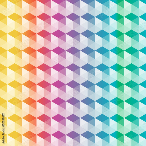 Abstract colorful geometric pattern. Vector illustration background.