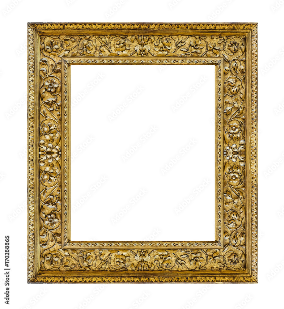 Old wooden picture frame Old wooden picture frame