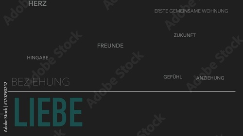 Wort Liebe und passende Synonyme