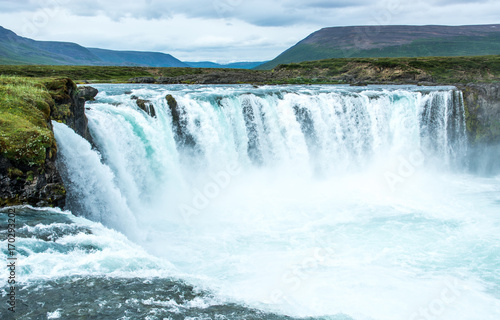 Beautiful Godafoss waterfall in Iceland